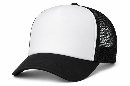 Afton 32Foam 5-Panel Trucker with Polyester Foam Front