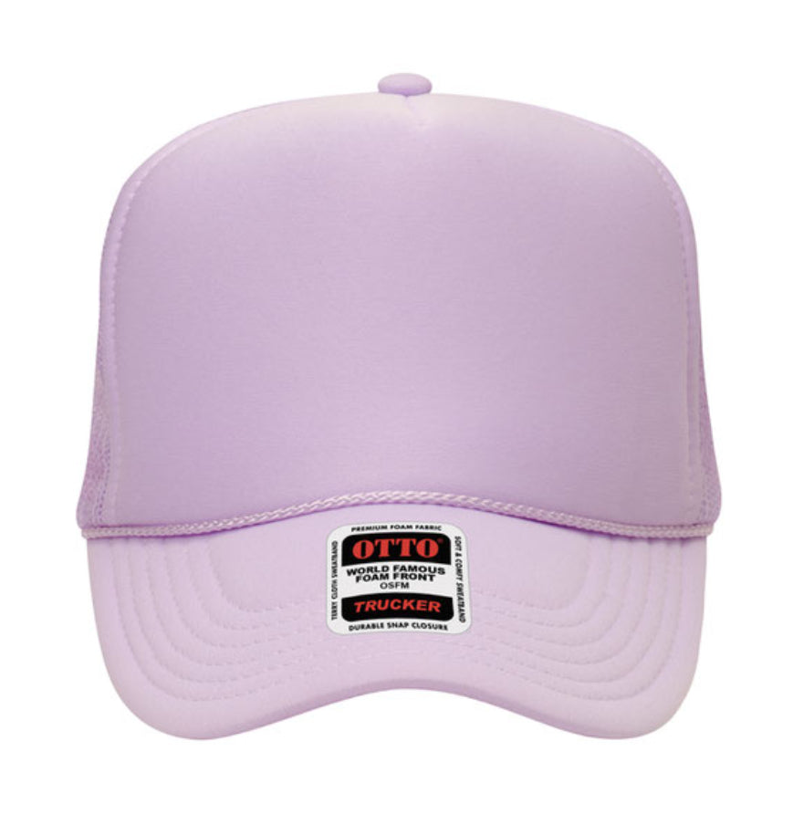 Otto Cap 39-165 5-Panel Foam High Crown Mesh Back Trucker Hat